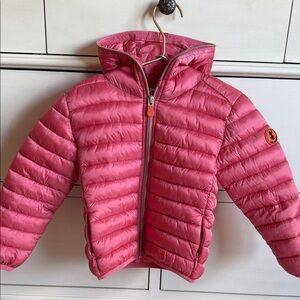 Pink Puffer Jacket Save The Duck